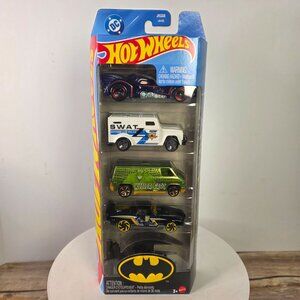 Hot Wheels Batman DC Comics 5-Pack Die-Cast Cars